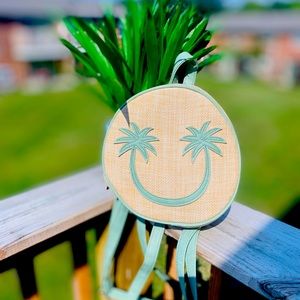 8’’ round smiley face backpack